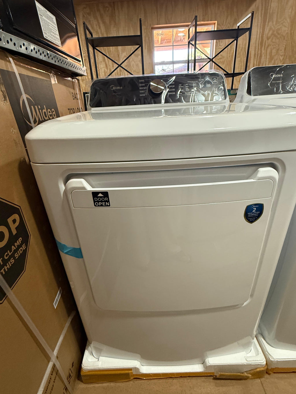 Midea Electric Dryer with Sensor Dry – White