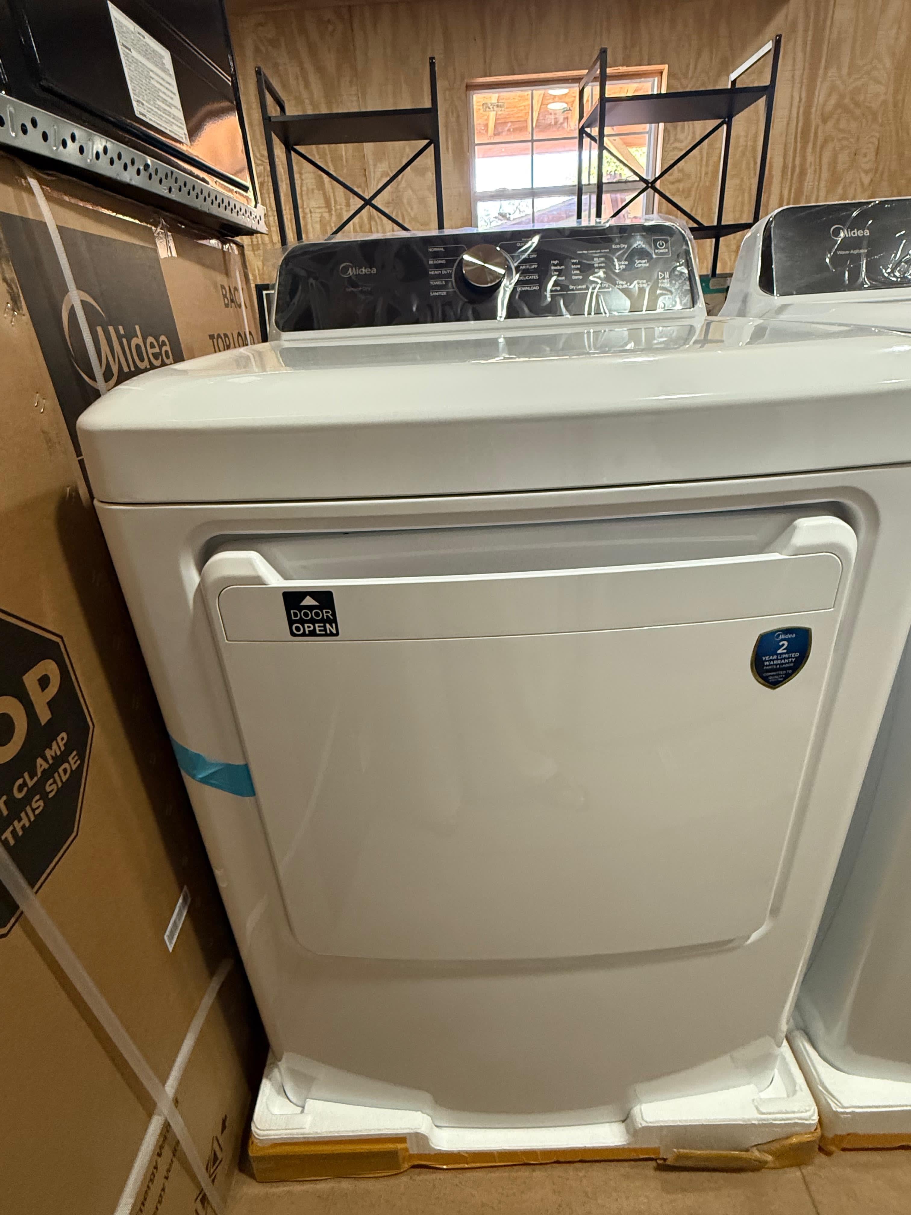 Midea Electric Dryer with Sensor Dry – White