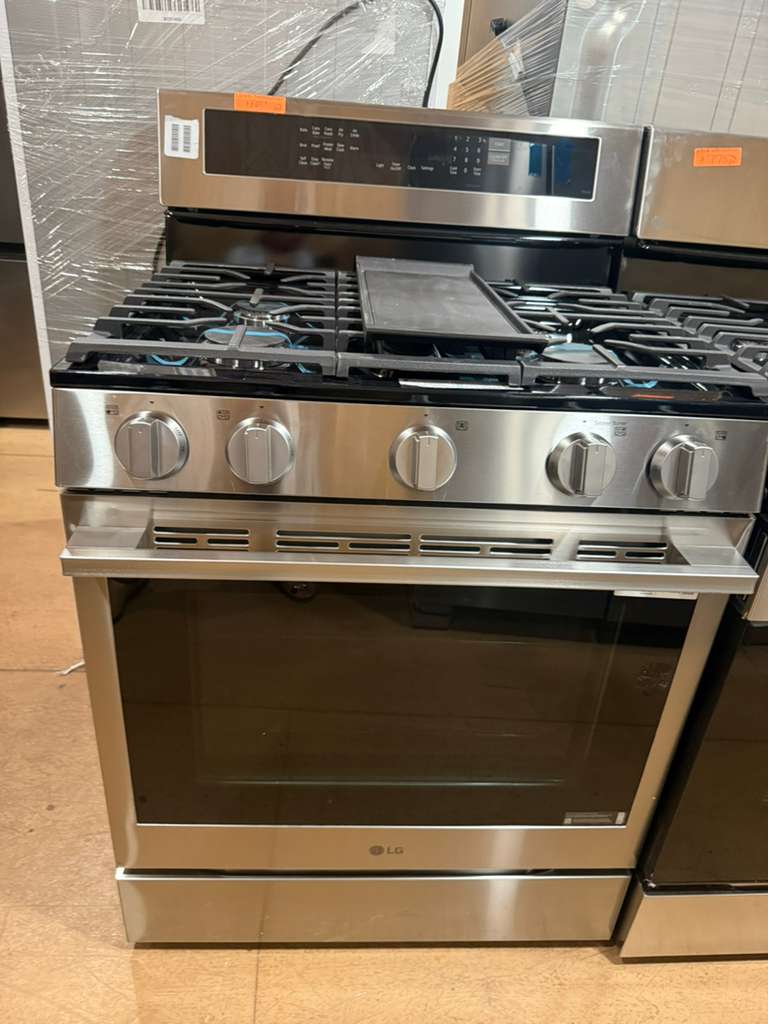 LG Freestanding Gas Range – Stainless Steel