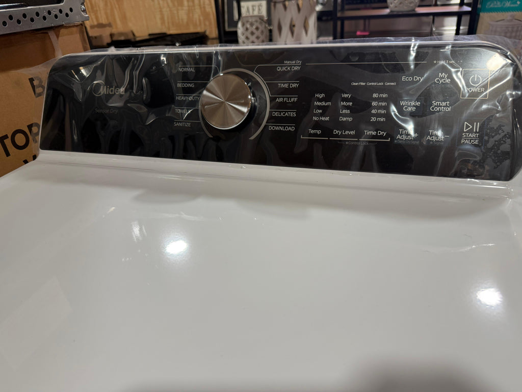 Midea Electric Dryer with Sensor Dry – White