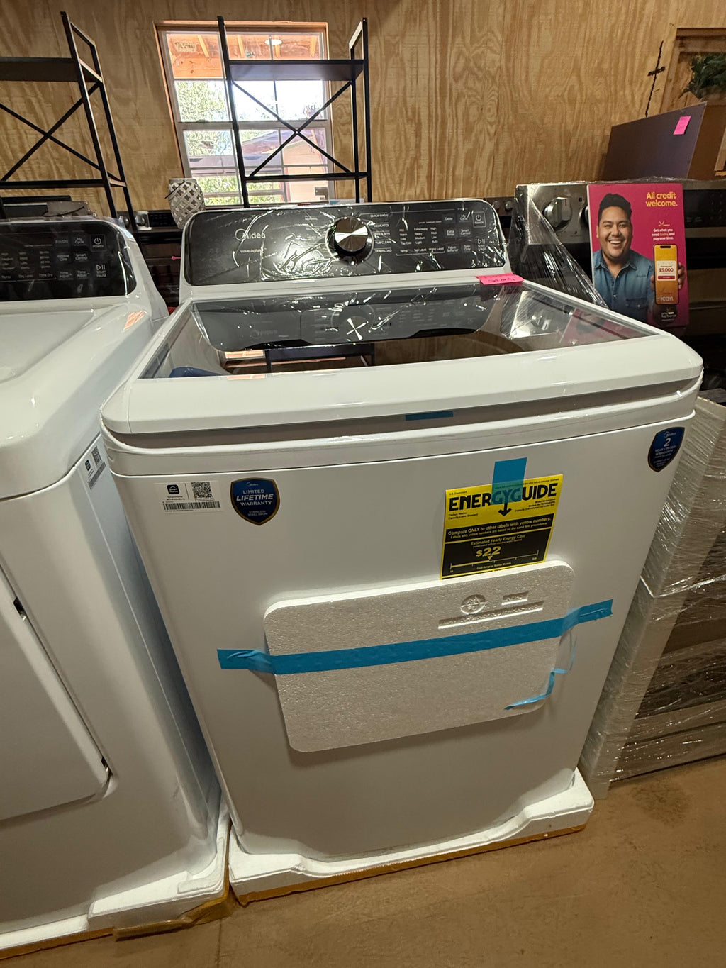 Midea Wave-Agitator™ Top Load Washing Machine – White