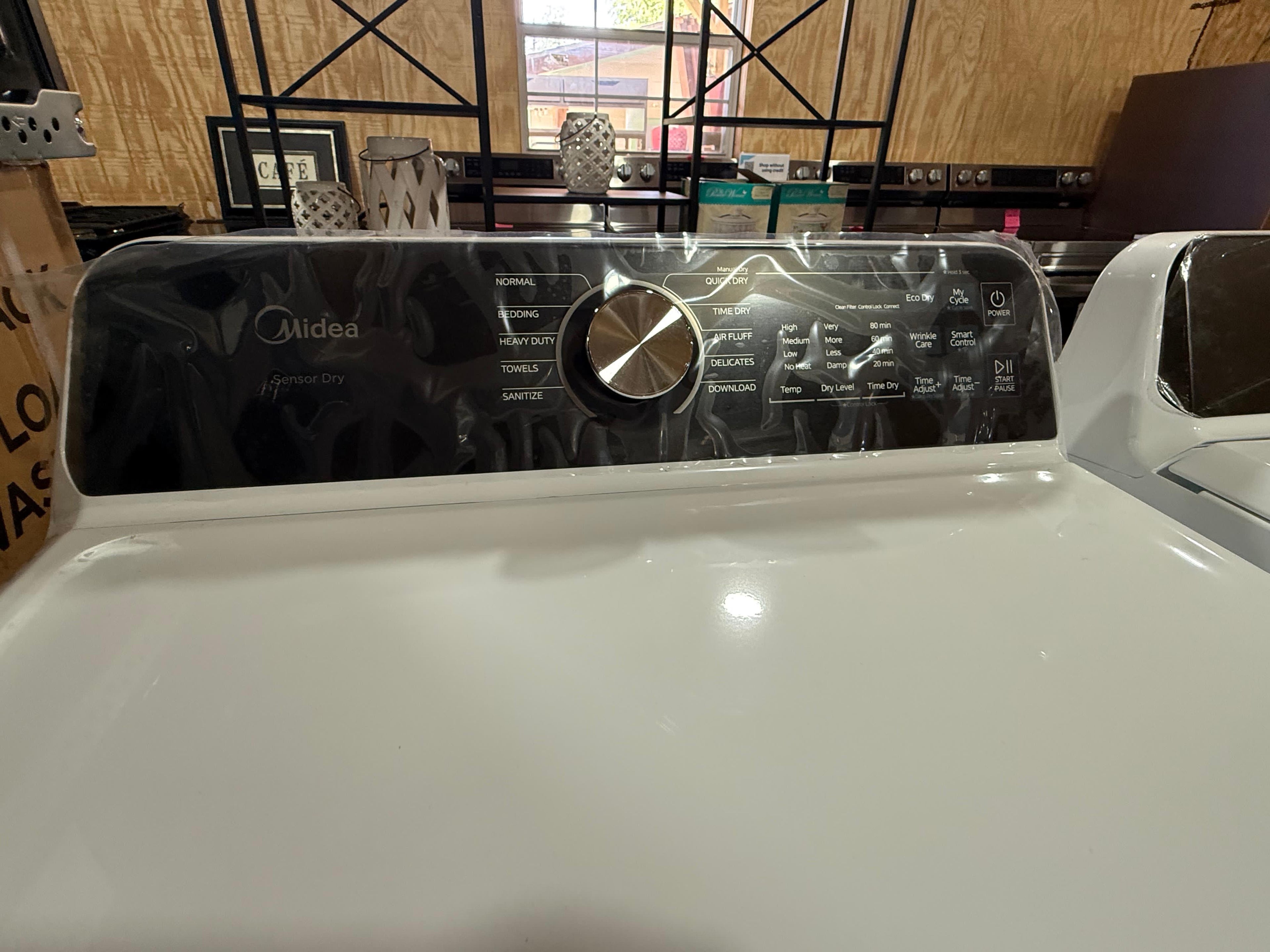 Midea Electric Dryer with Sensor Dry – White