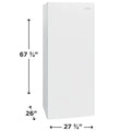 Frigidaire FFUE1326AW 13 cu. ft. Convertible Upright Freezer