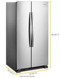 Whirlpool WRS315SNHM 25 p³ Frigorífico Side-by-Side